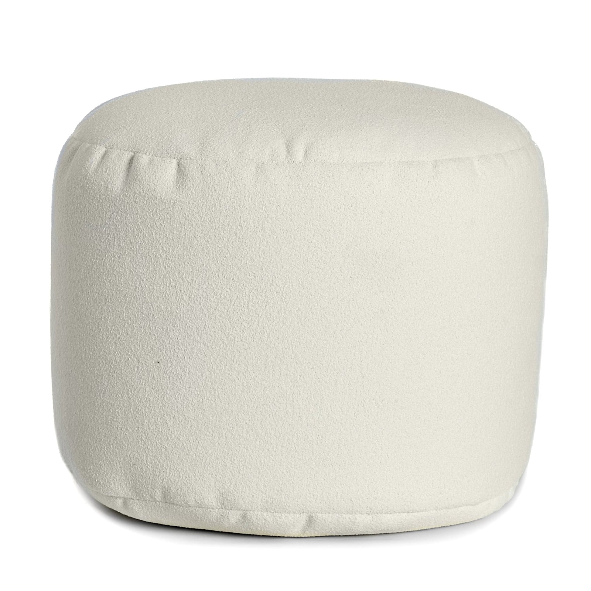Round Footrest Pouf - Paloma