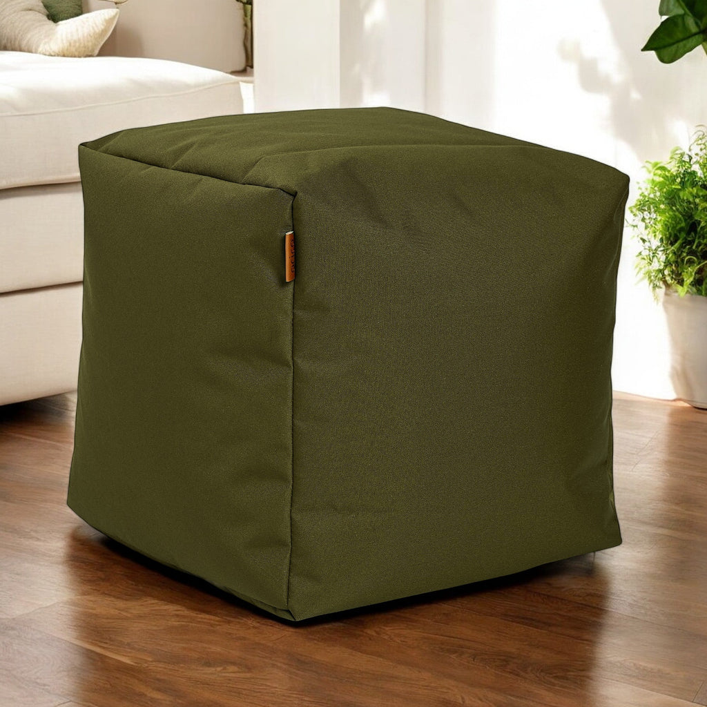 Square Footrest Pouf - Original