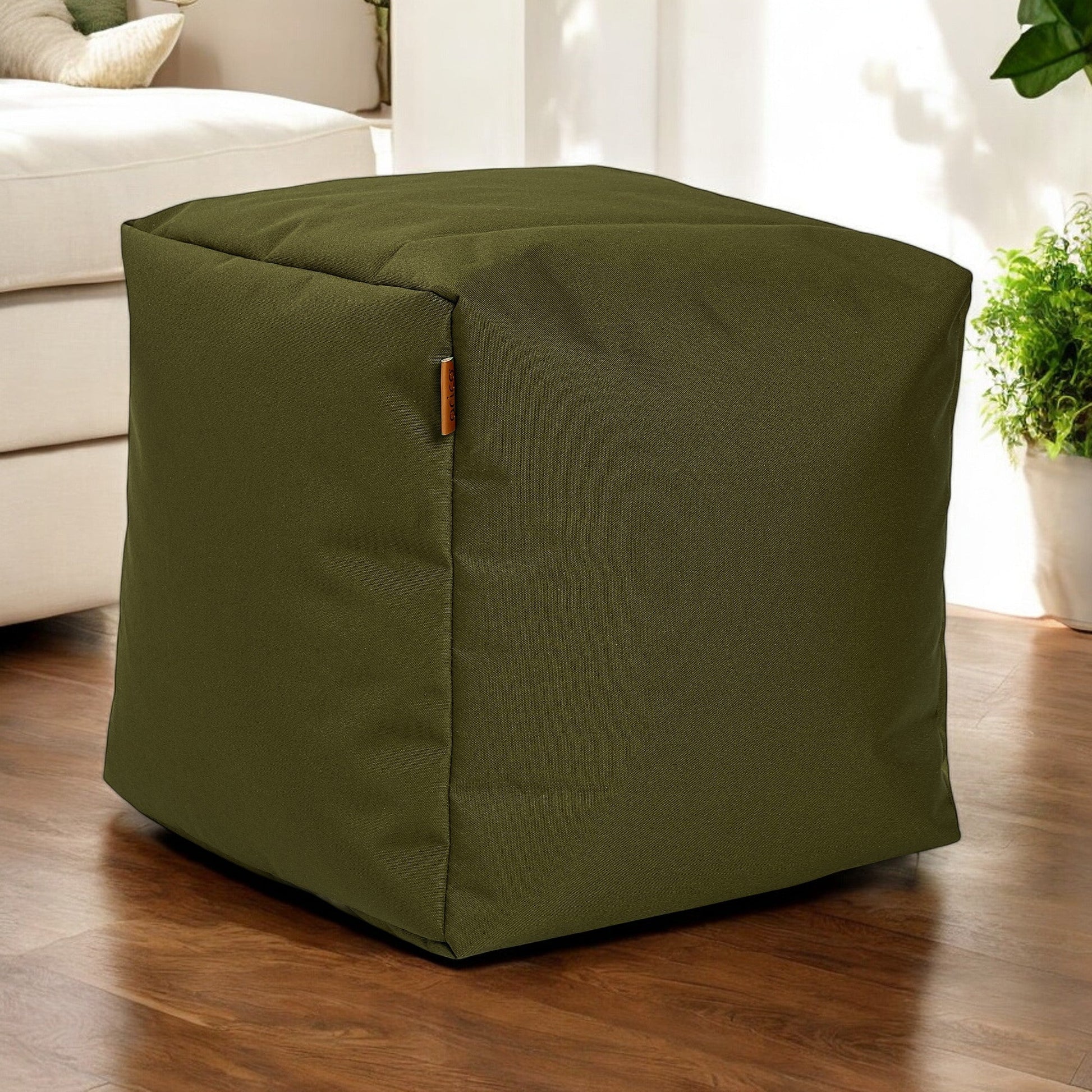 Square Footrest Pouf - Original