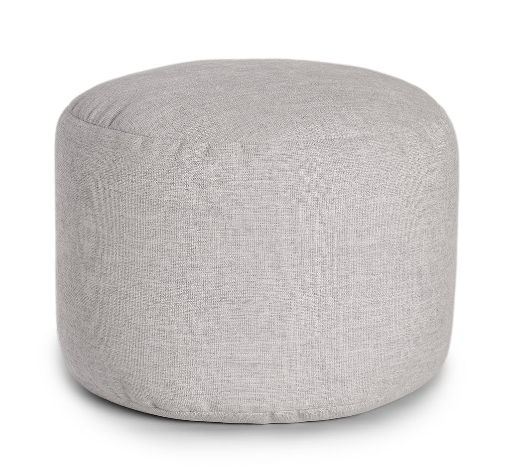 Round Footrest Pouf - Sereny