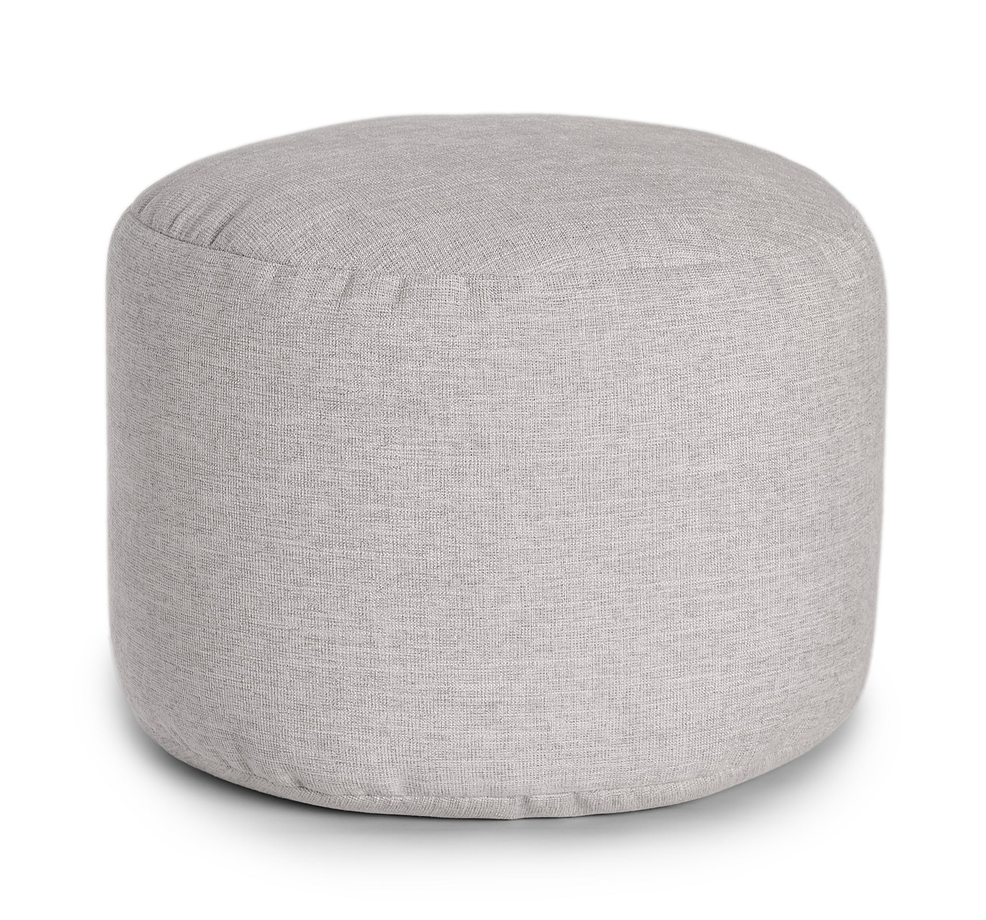 Round Footrest Pouf - Sereny