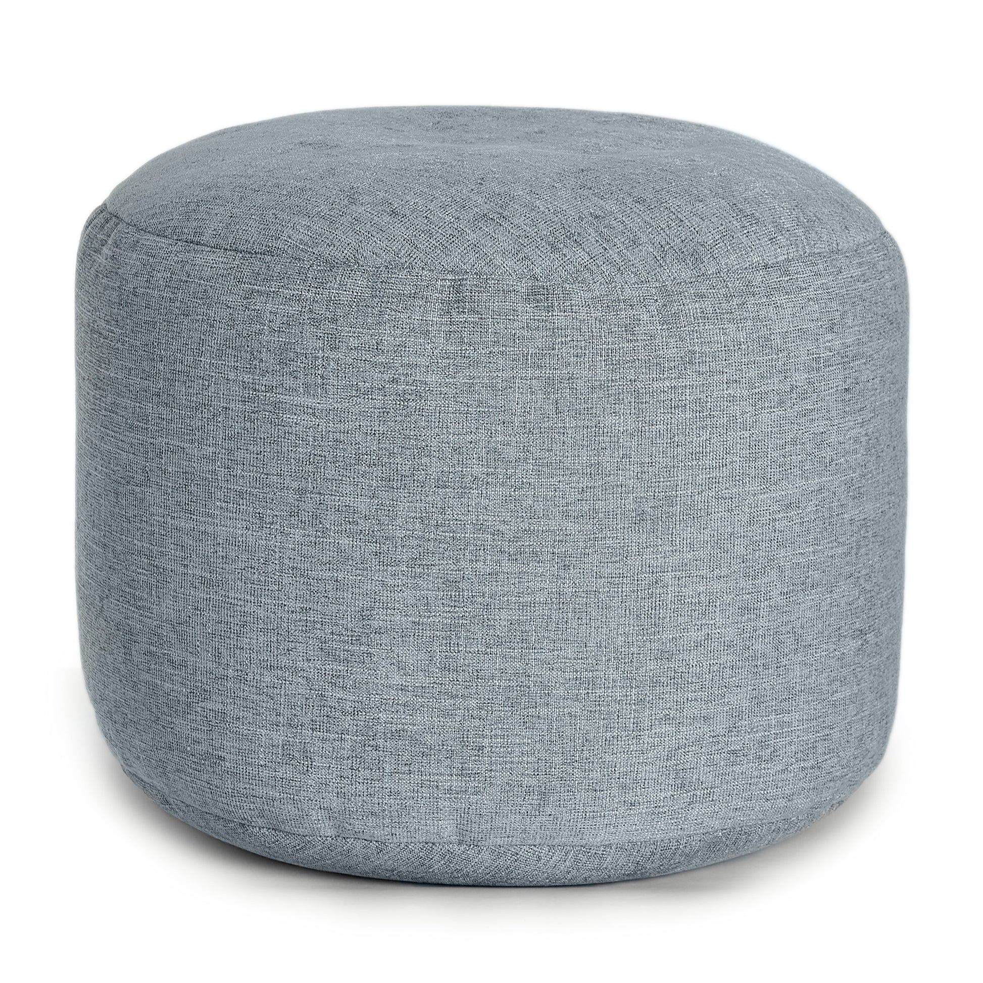 Round Footrest Pouf - Sereny