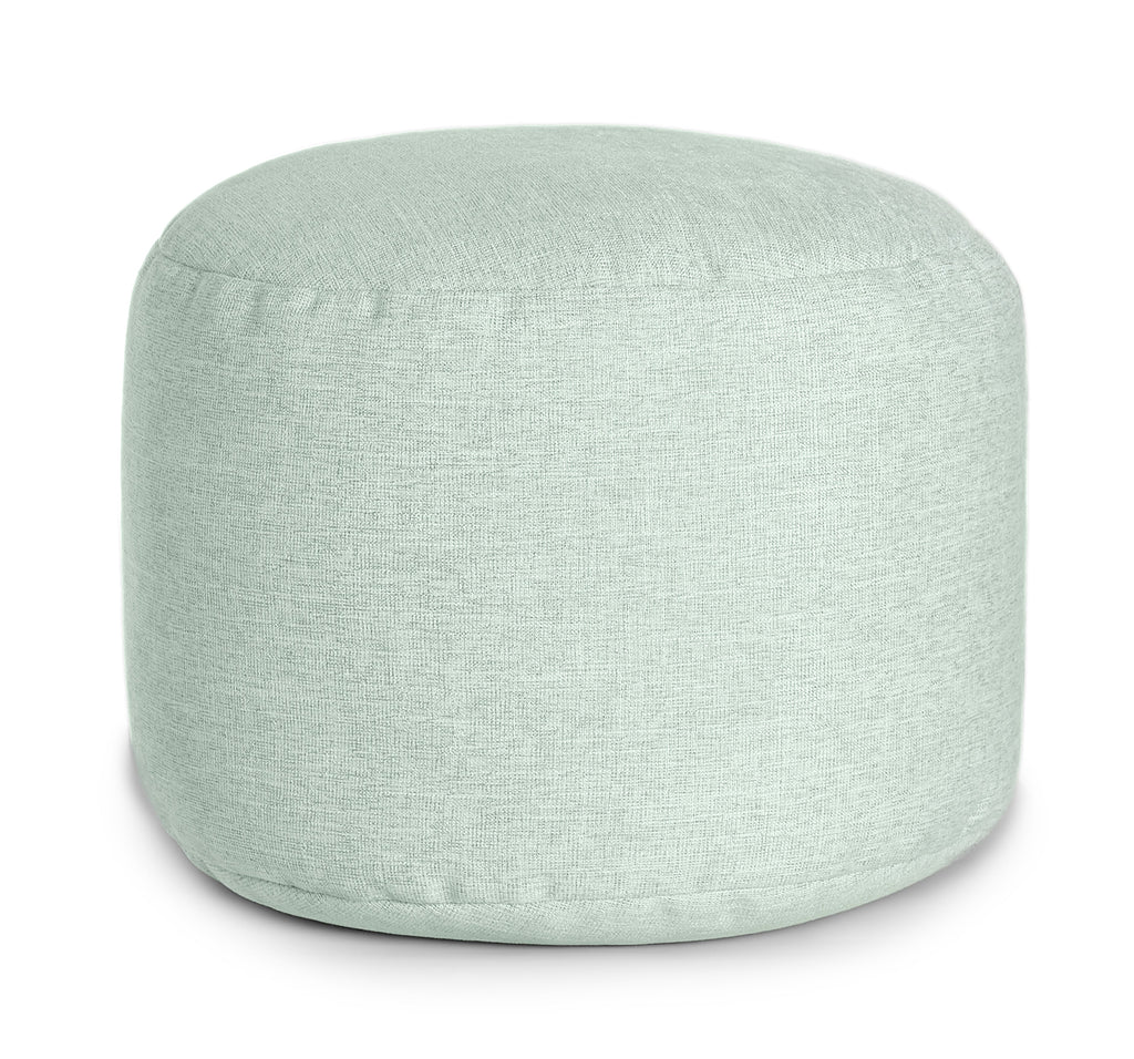 Round Footrest Pouf - Sereny