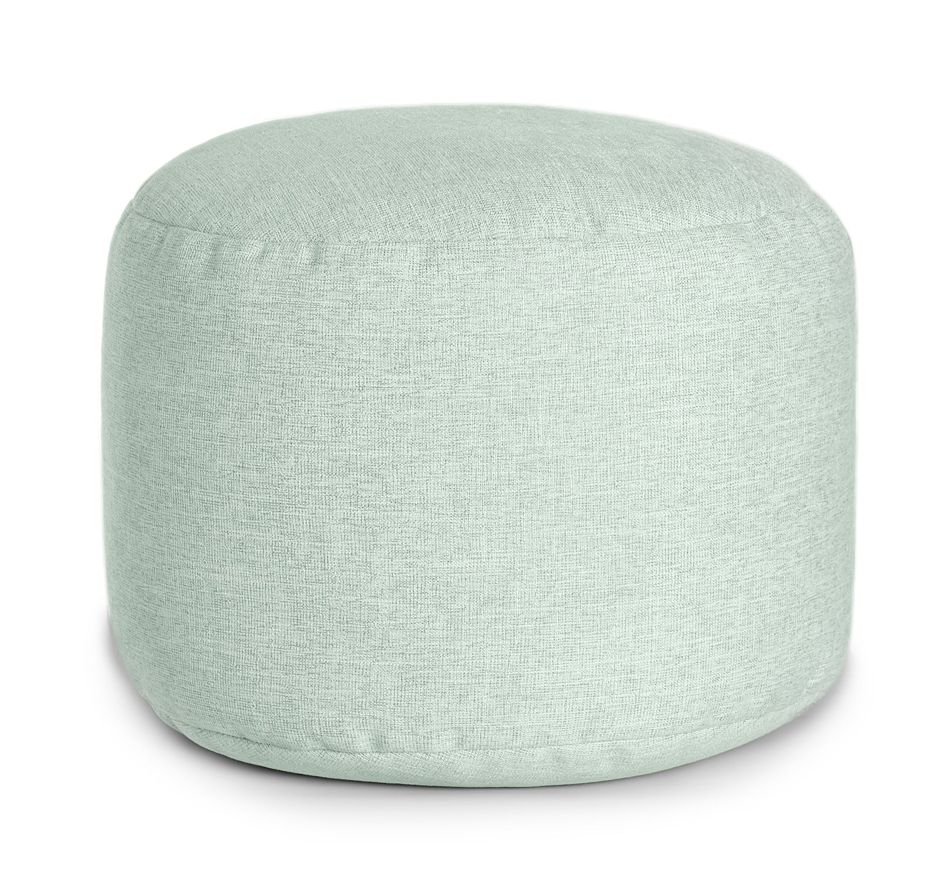 Round Footrest Pouf - Sereny
