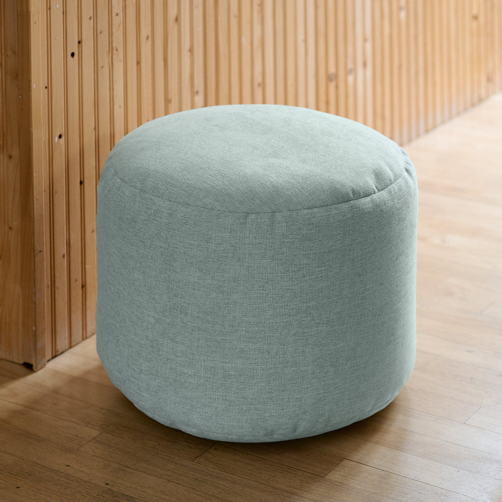 Round Footrest Pouf - Sereny