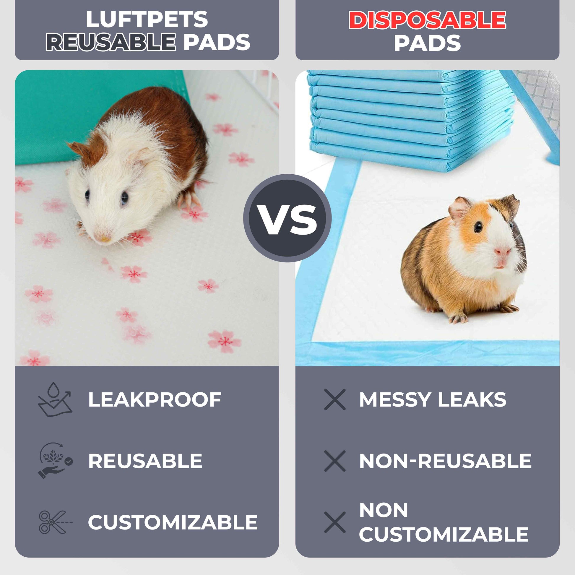 Versatile EVA Cage Liner – Rabbit, Guinea Pig & Reptile Mat, Easily Cut , 18"×79"