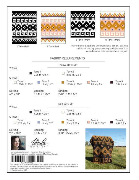 Prairie Sky Quilt Kit