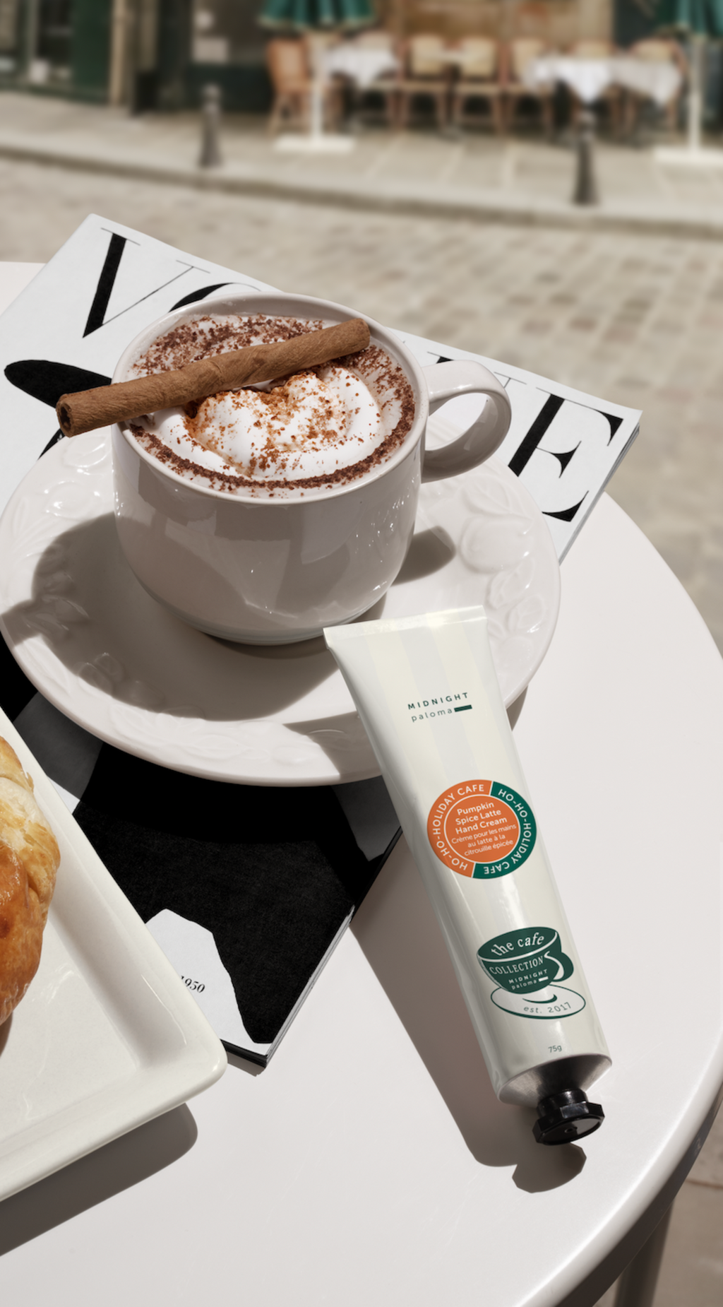 FÊTES 2025 - Crème pour les mains au latte épicé à la citrouille 