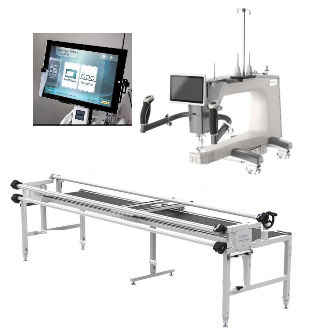 Machine à quilter à bras long Grace Q'nique Q19 X Elite