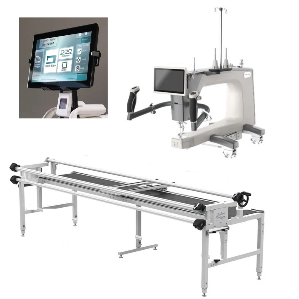 Machine à quilter à bras long Grace Q'nique Q19 X Elite