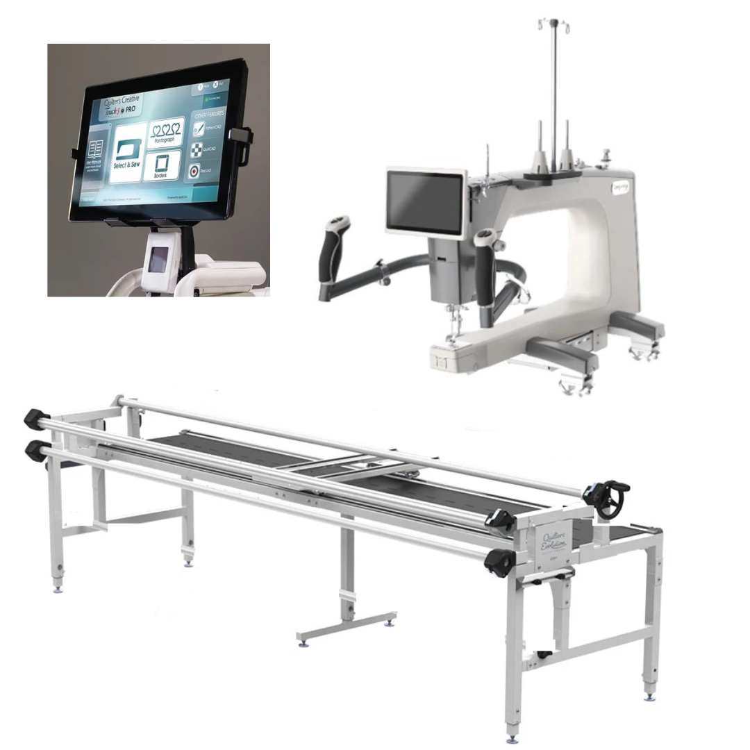 Machine à quilter à bras long Grace Q'nique Q19 X Elite