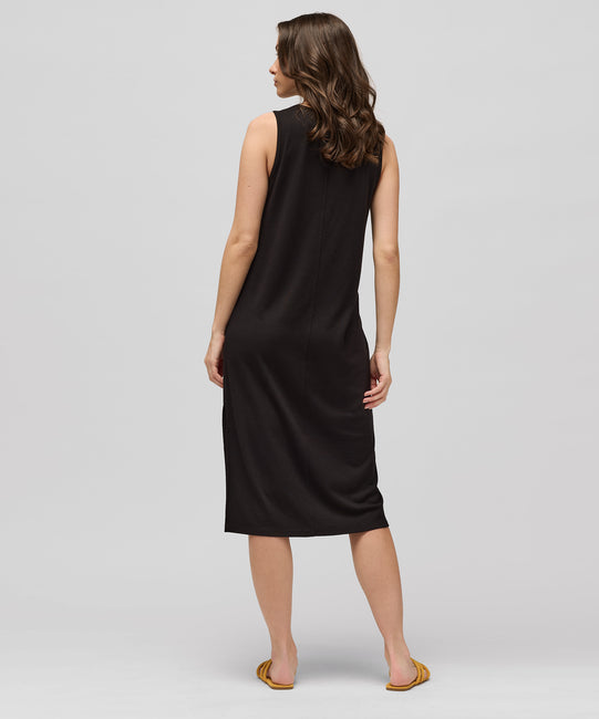 Robe de voyage en laine mérinos pour femme