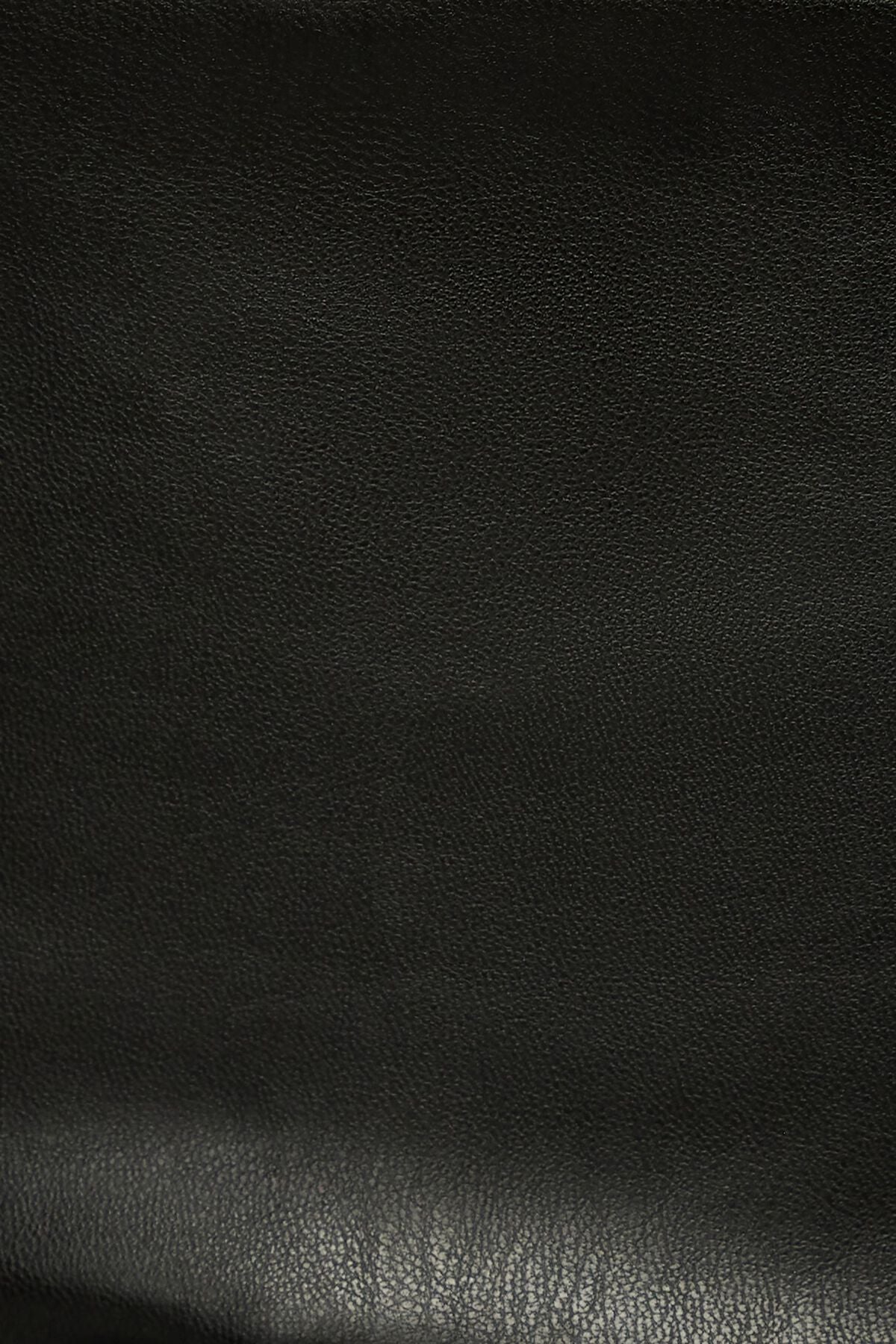 Haut tube boutonné en similicuir