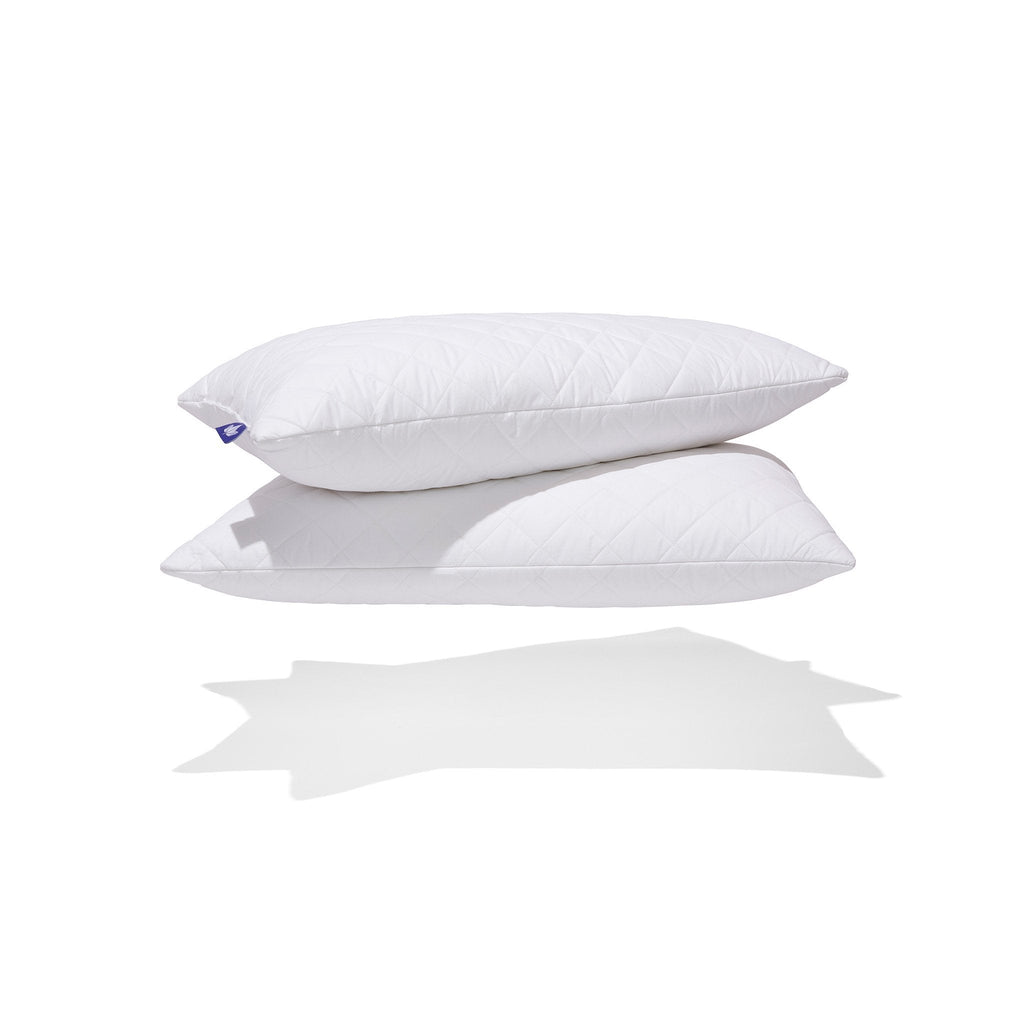 Oreiller matelassé en plumes d'oie blanche