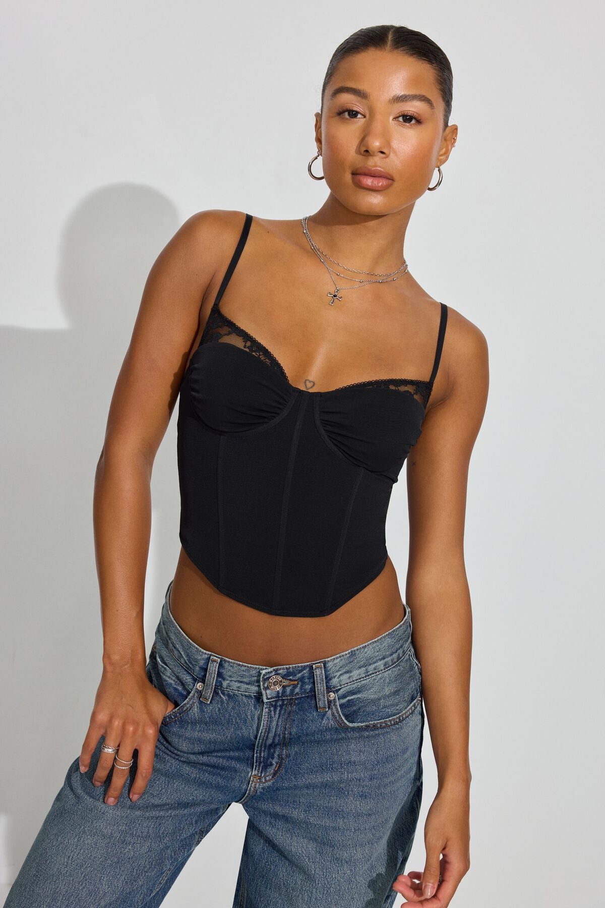 Haut bustier Sabrina Peek-A-Boo