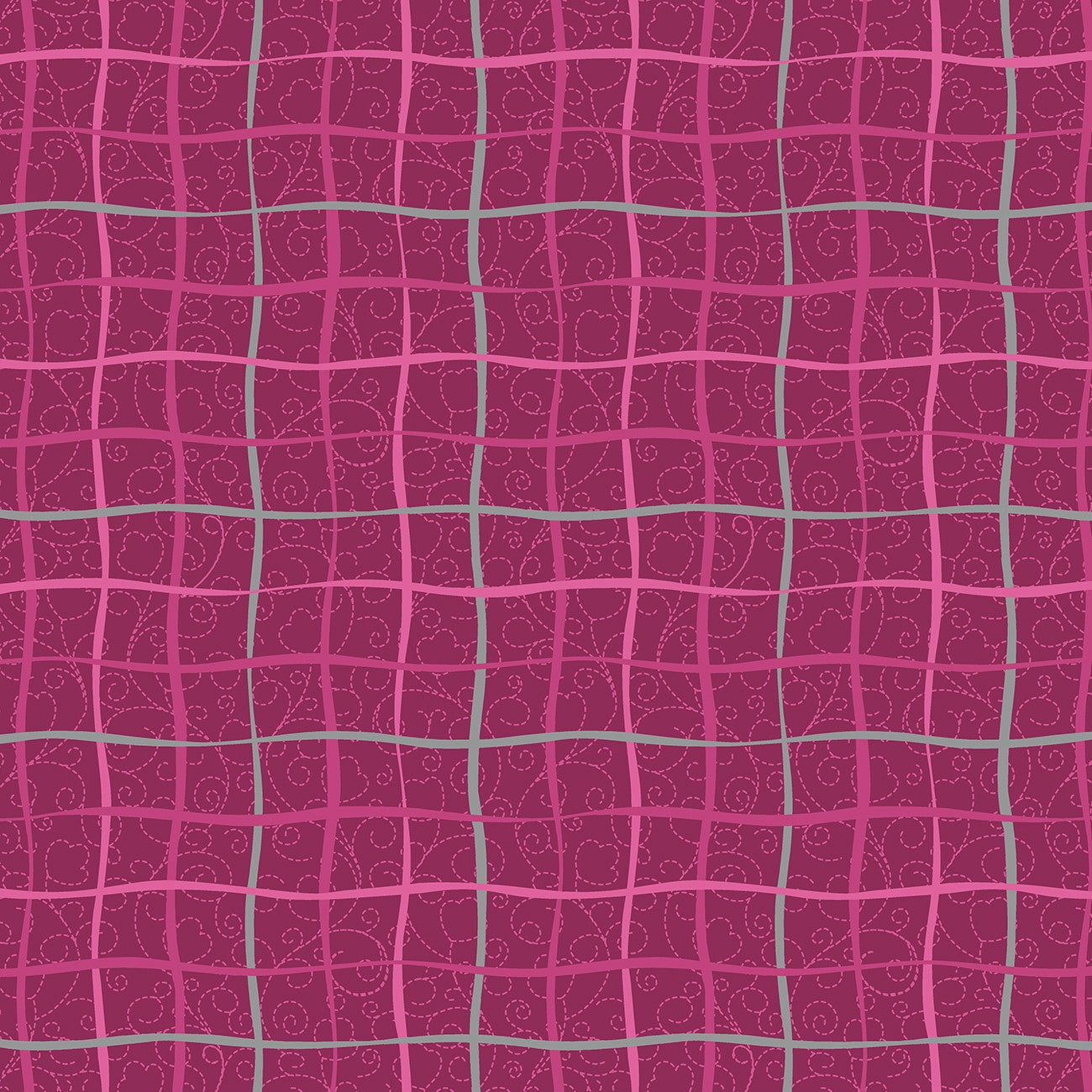 Sarah Maxwell - Carrousel - Fenêtres magenta - R470272D-MAGENTA