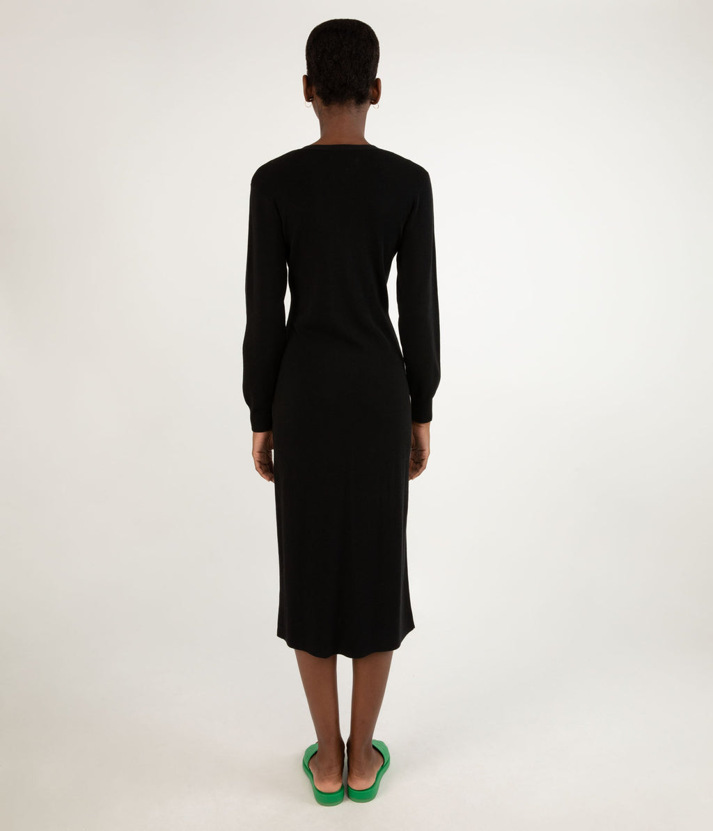 FRANEK Cardigan long à manches longues et boutons sur le devant