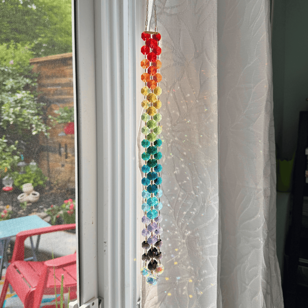 Rainbow Shower Prism Suncatcher