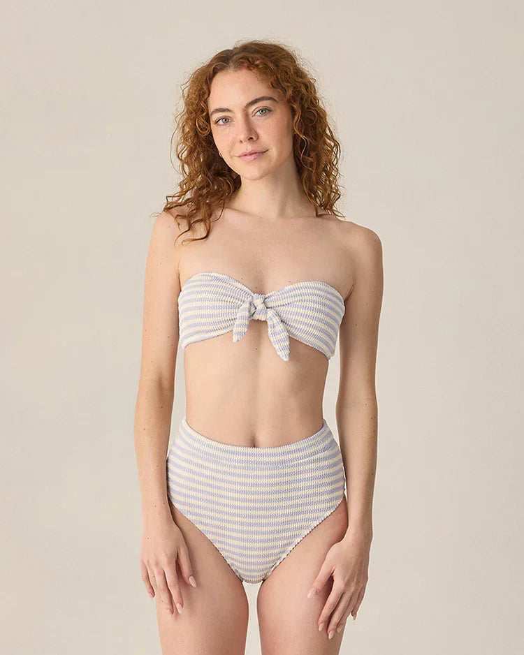 Women Bikini | Periwinkle Stripe | Rylee & Cru