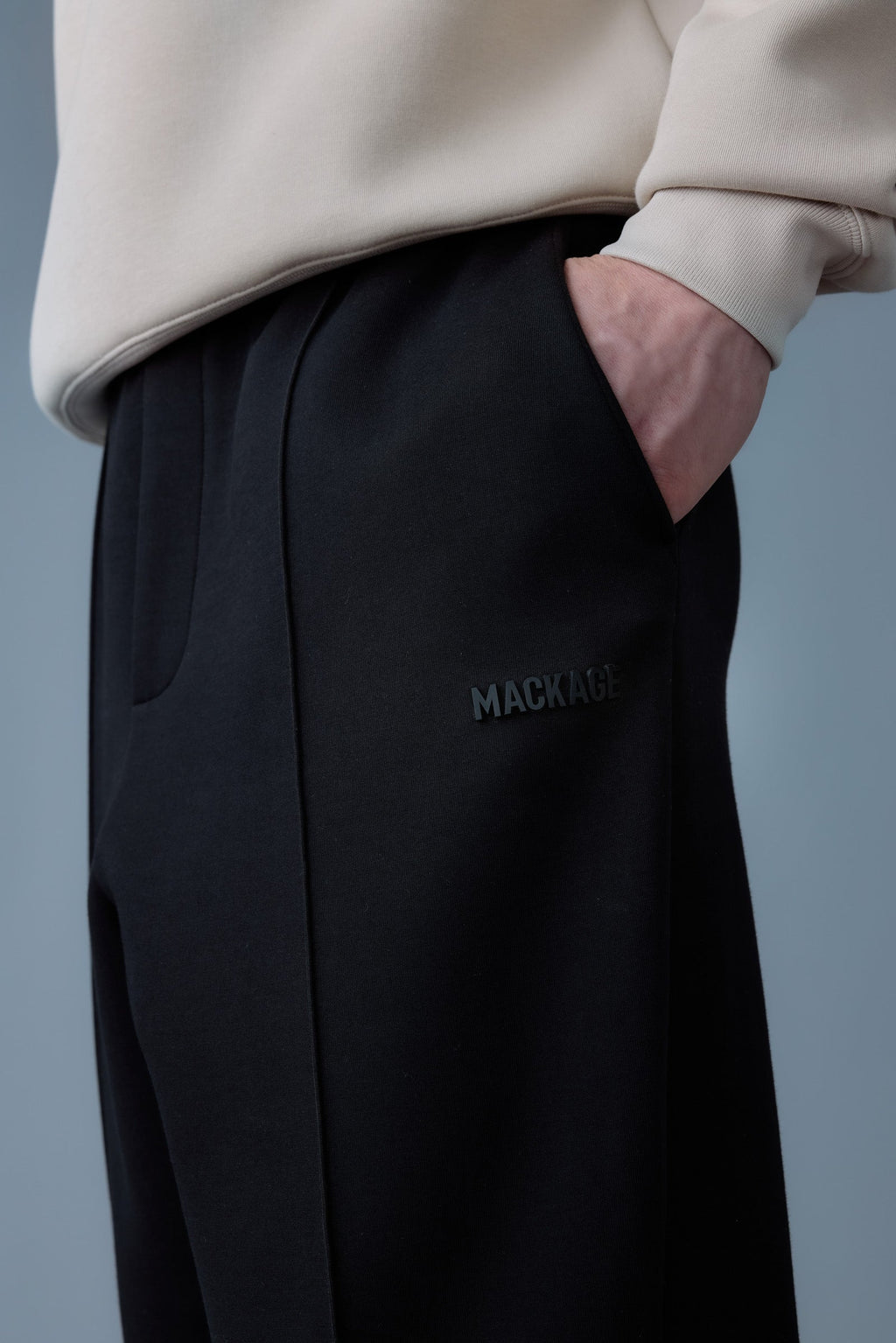 JAMIL-R Double-face jersey sweatpants