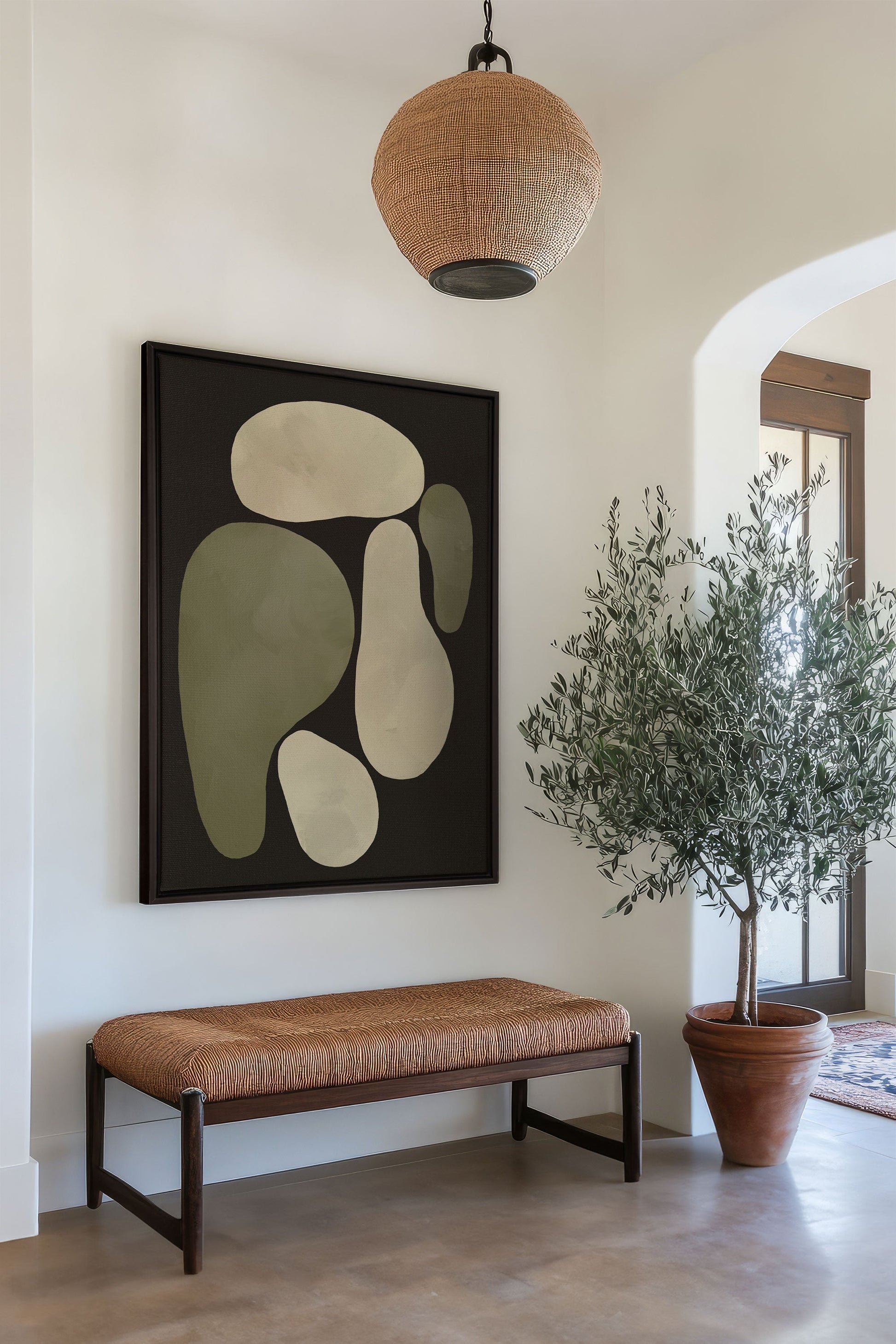 ROCKS, Artwork on Stretched Canvas