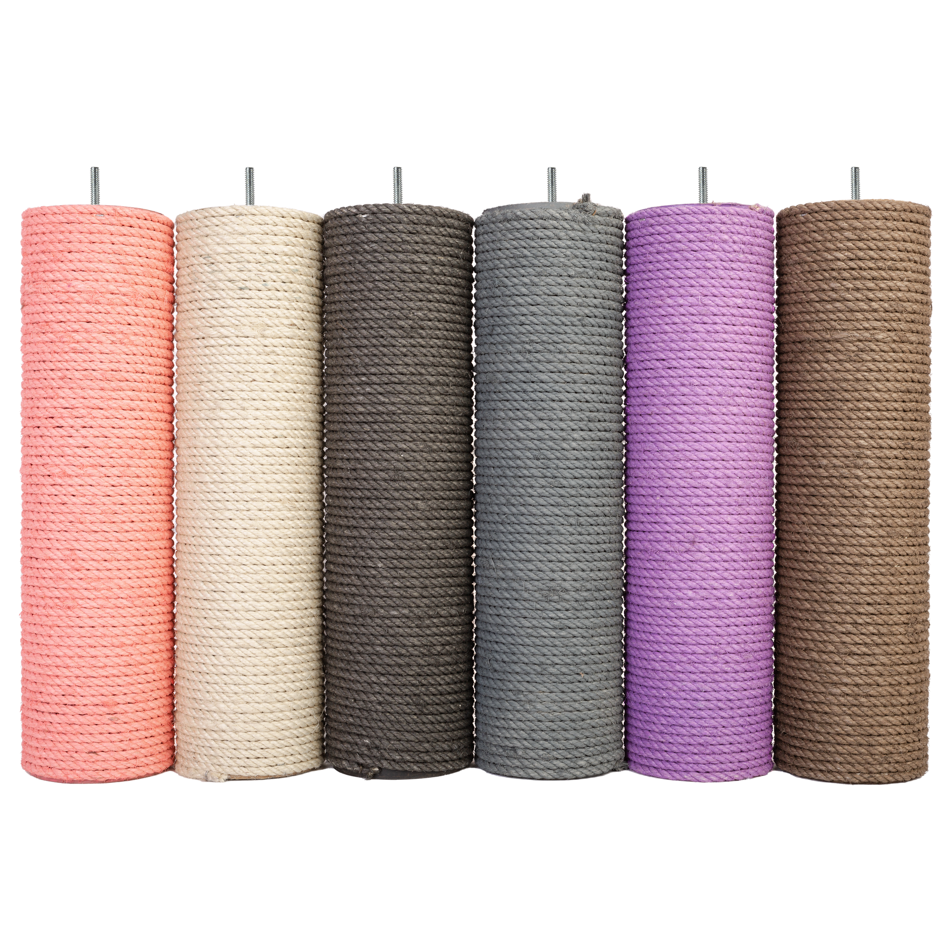 Fique Rope Replacement Post with screw - 15 Inch