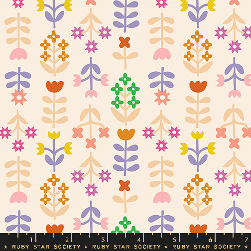 RSS Favorite Flowers Meadow in Natural; 23" x WOF