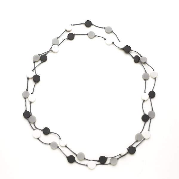 Simple Resin Disc Necklace