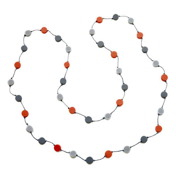 Simple Resin Disc Necklace