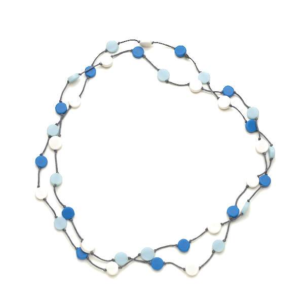 Simple Resin Disc Necklace