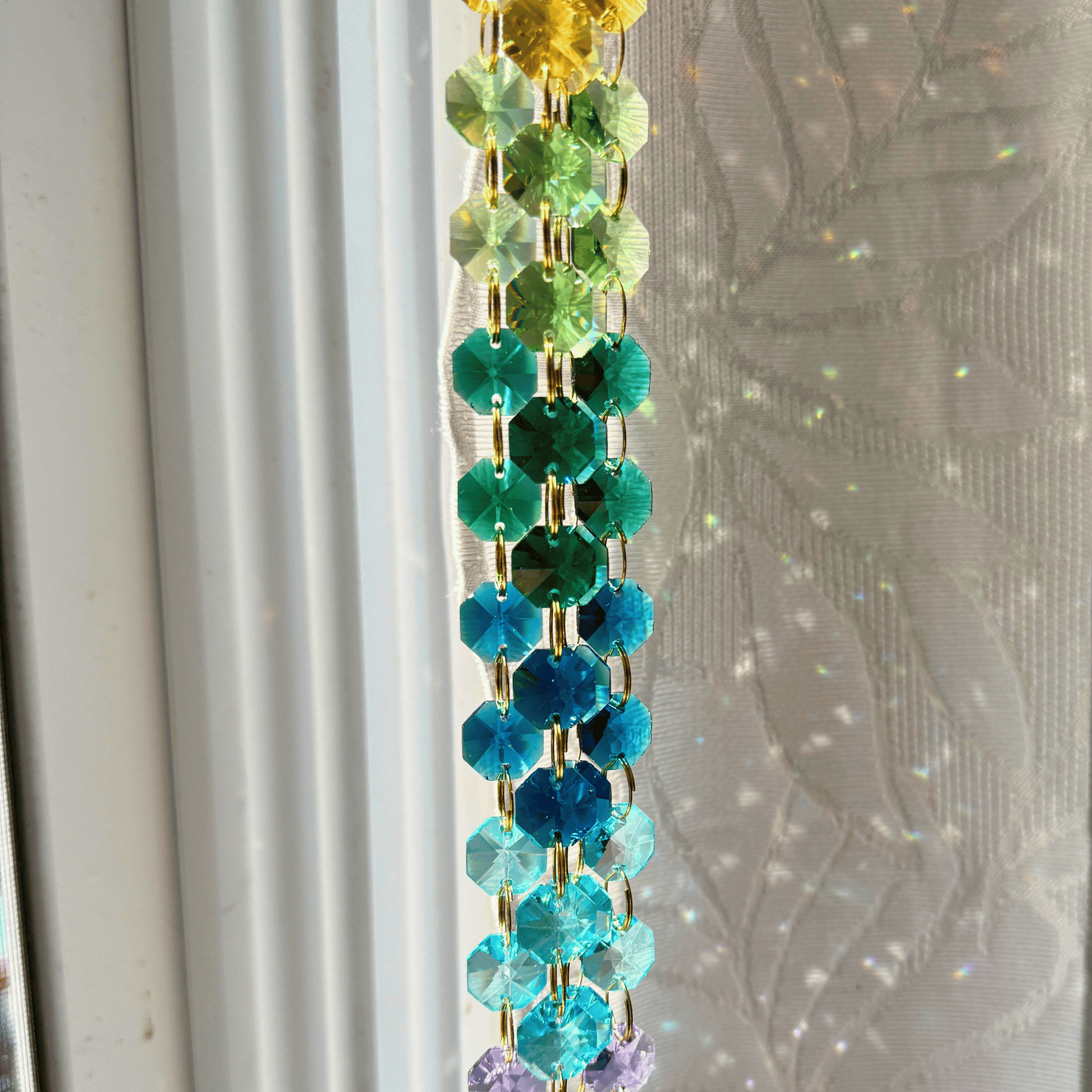 Rainbow Shower Prism Suncatcher
