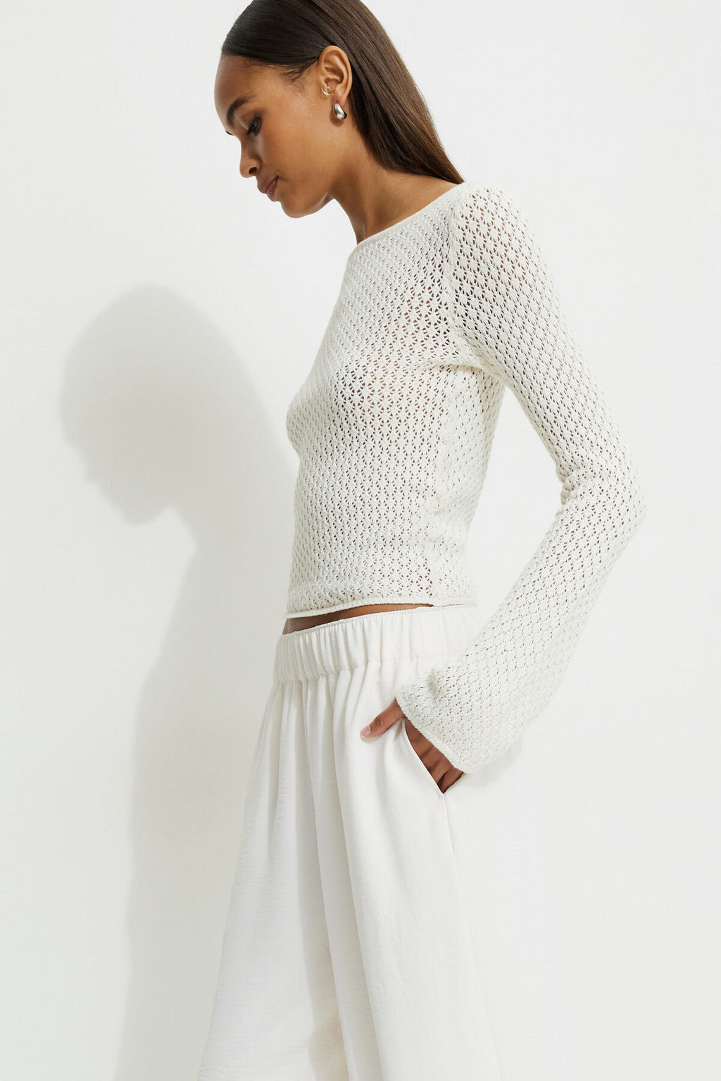 Pull au crochet Carlina