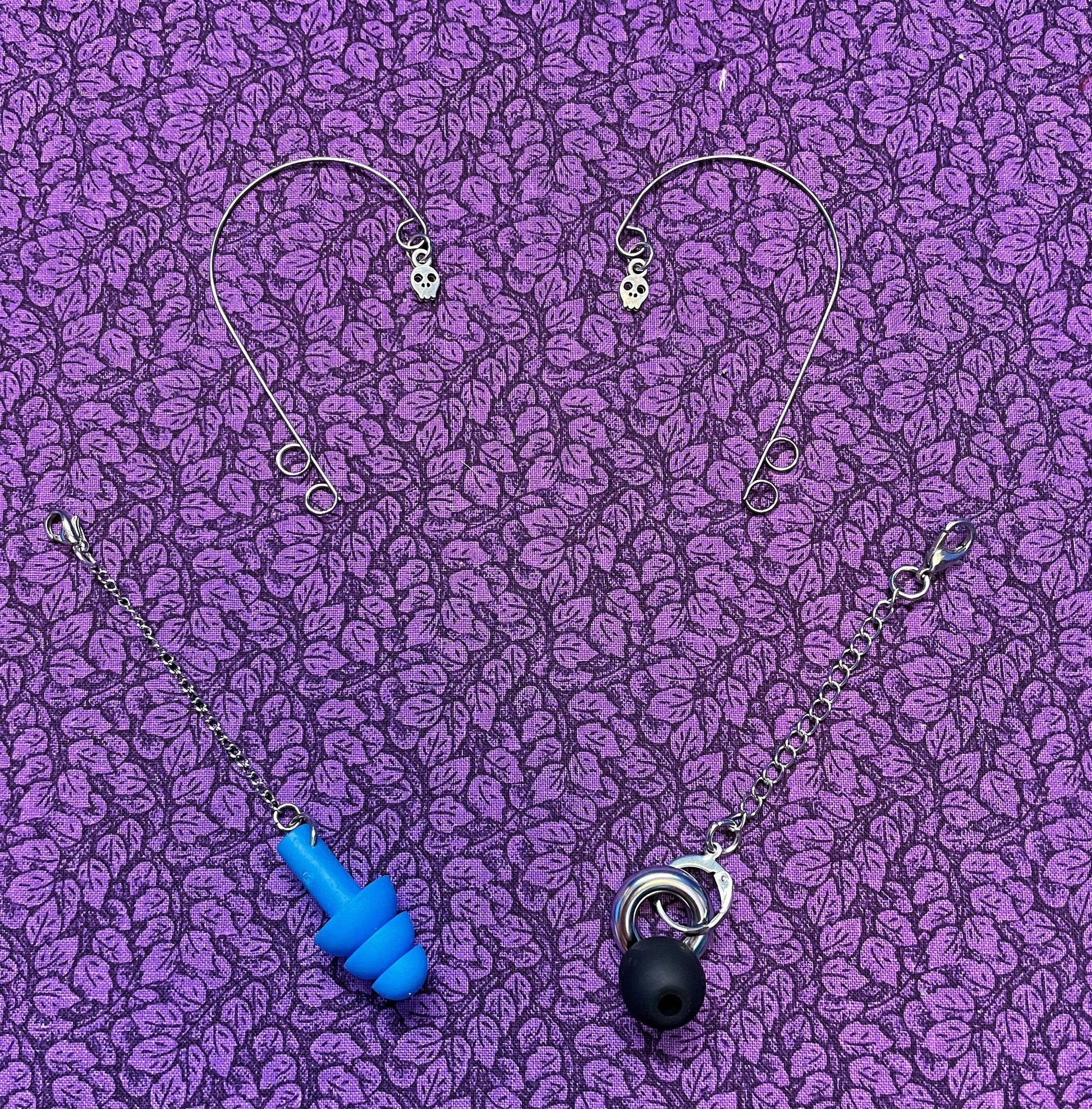 Boucles d'oreilles sensorielles minimalistes et légères - Portez-les sans oreilles percées - Argent 