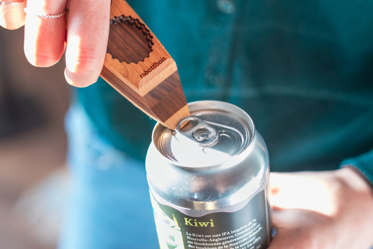 Versatile Wooden Bottle Opener 'The Ultimate D-Cap'