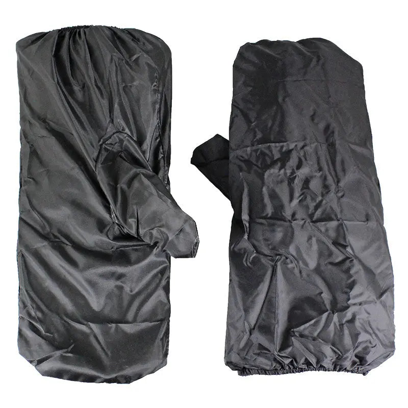 Gants de moto en cuir pour homme Open Road avec housse imperméable