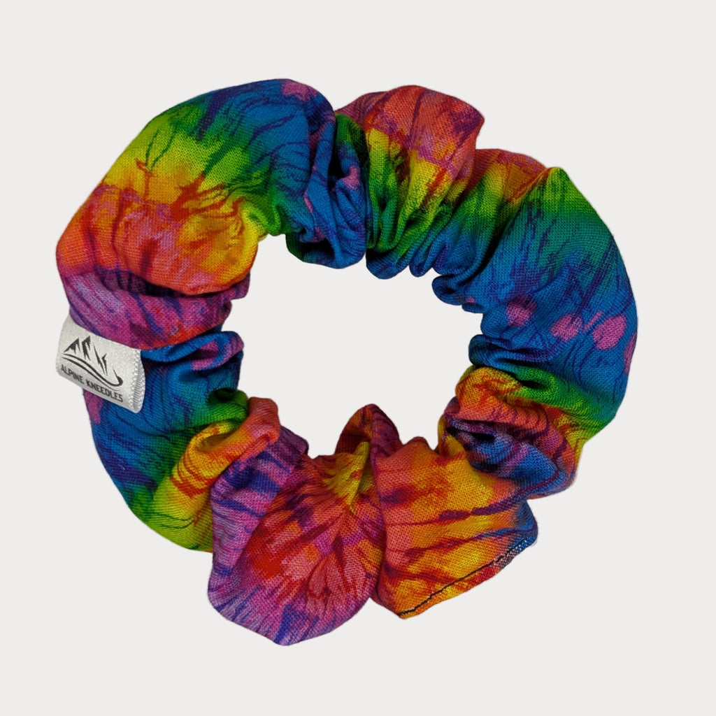 Rainbow Sunrise - Maple Cotton Scrunchie