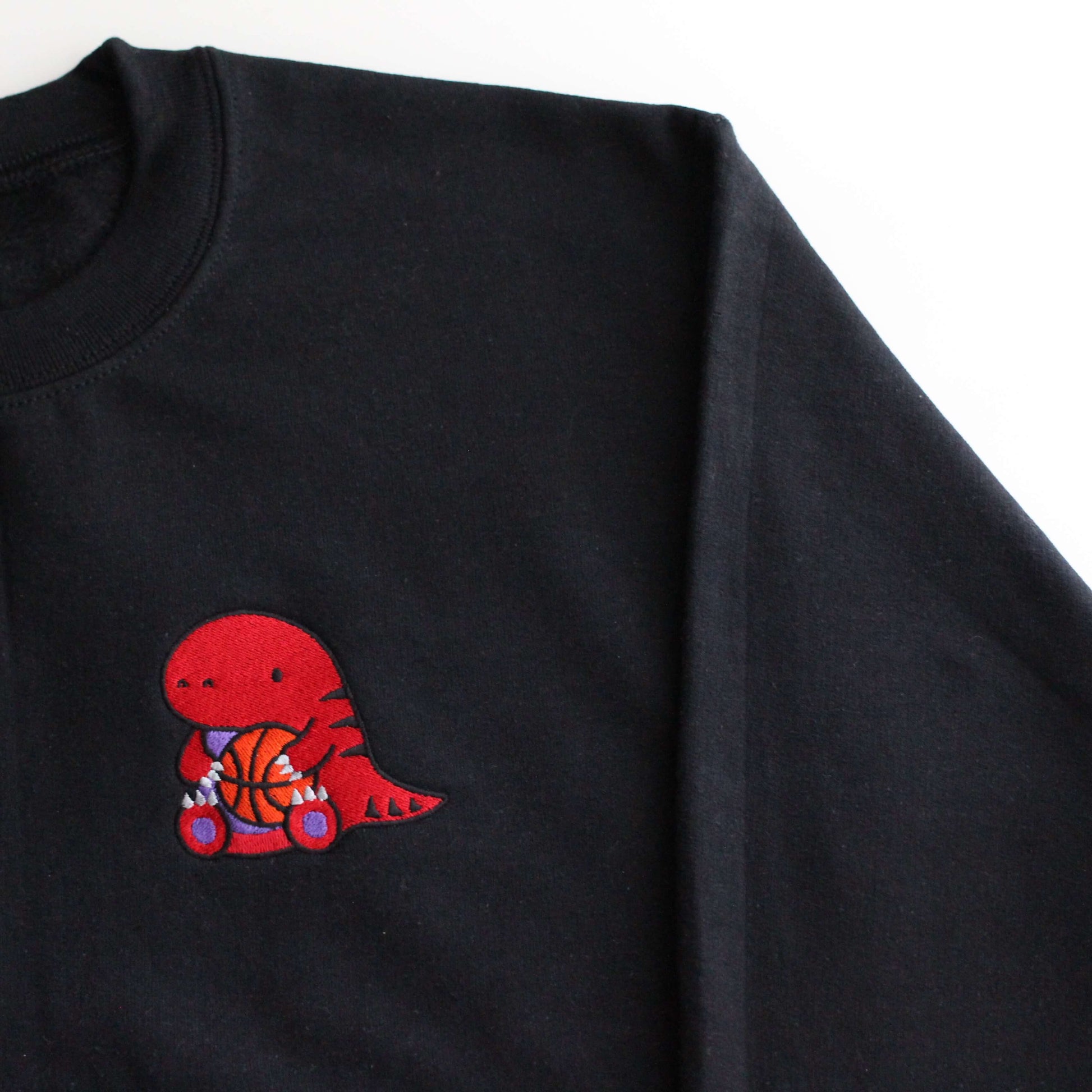 Embroidered Raptor Sweatshirt - Toronto Basketball Apparel