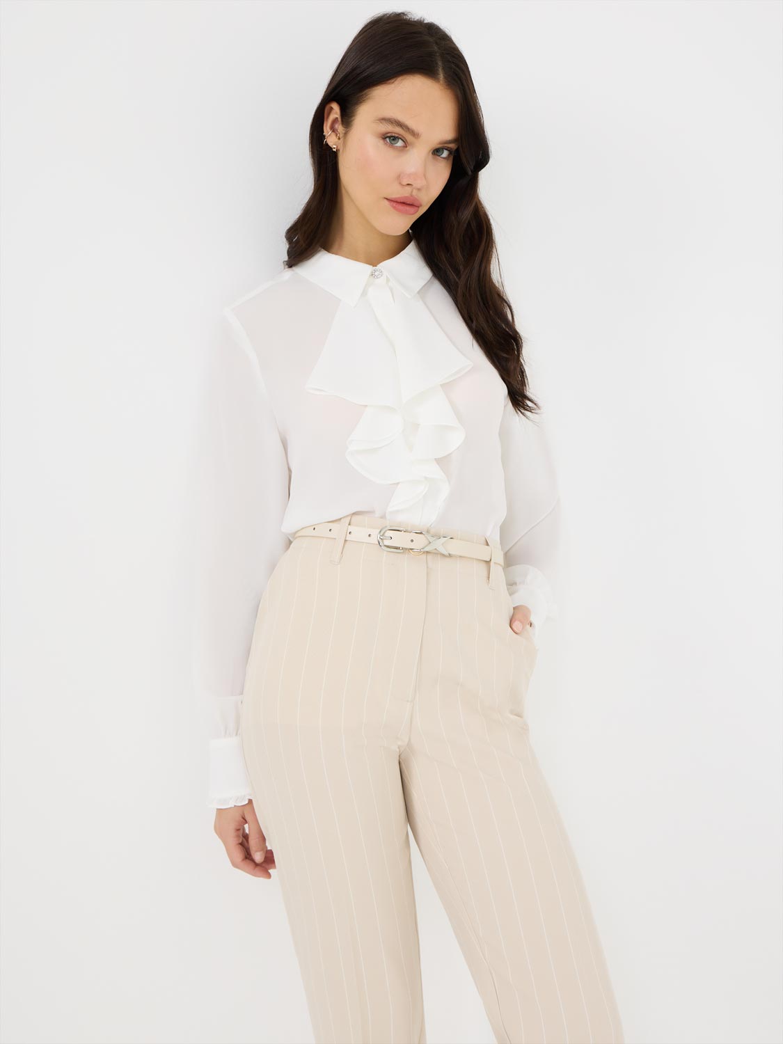 2-Pack Of Crossed Buckle Belts