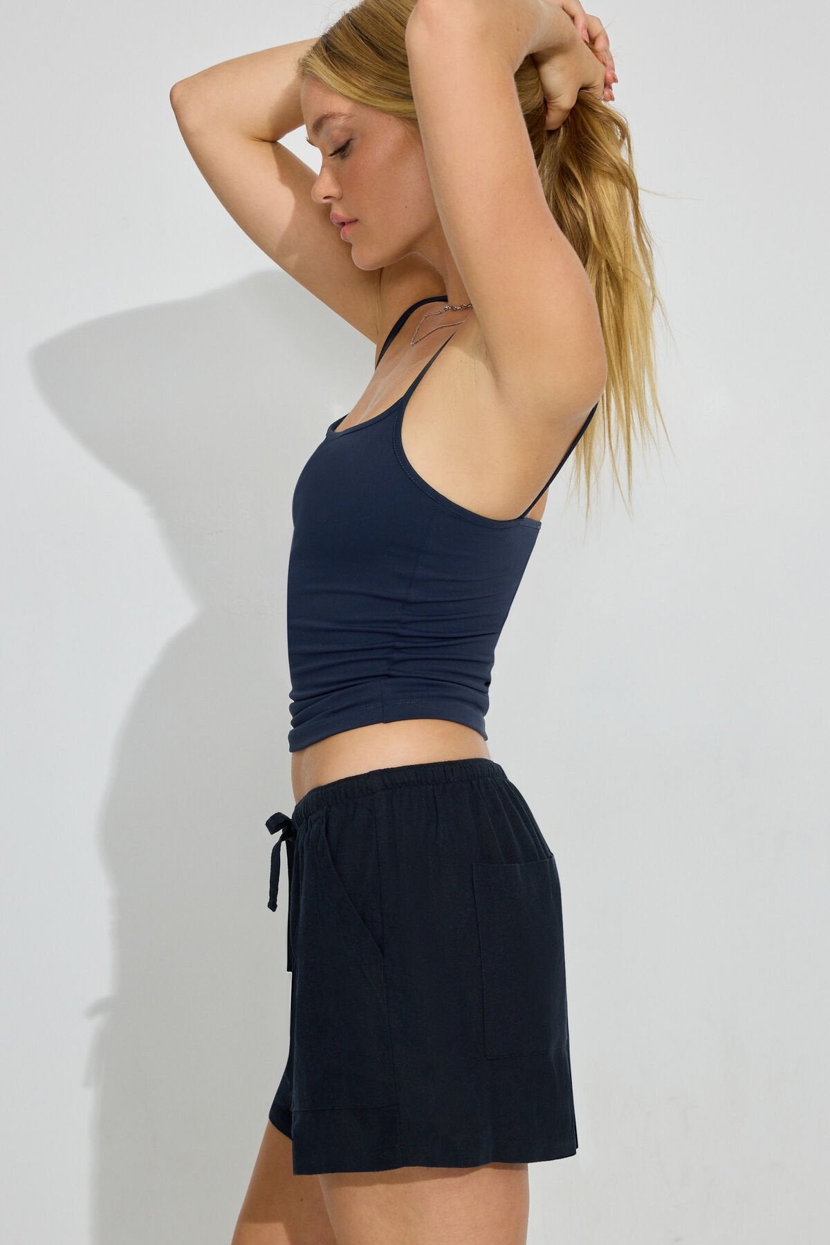 Short en lin Lina