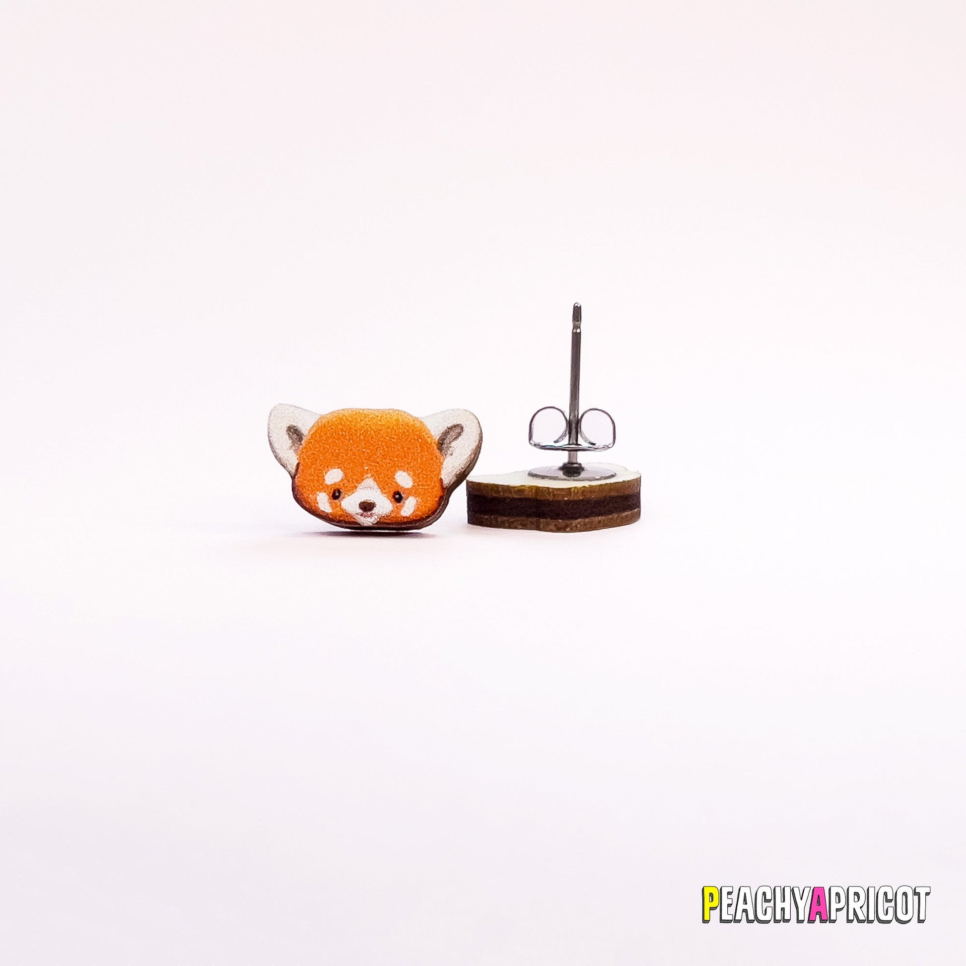 Red Panda Earrings