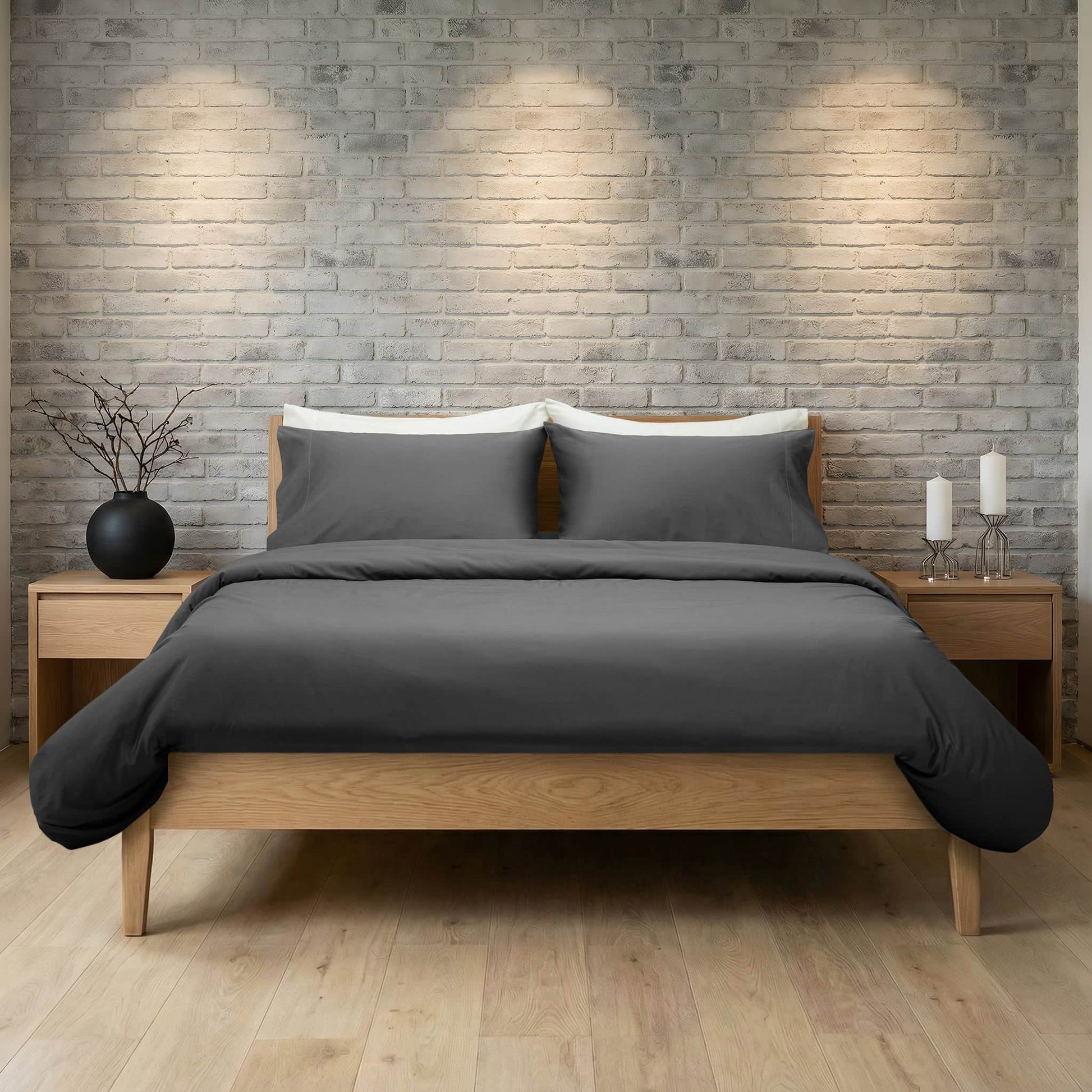 Refined Collection Sateen Duvet Cover Set