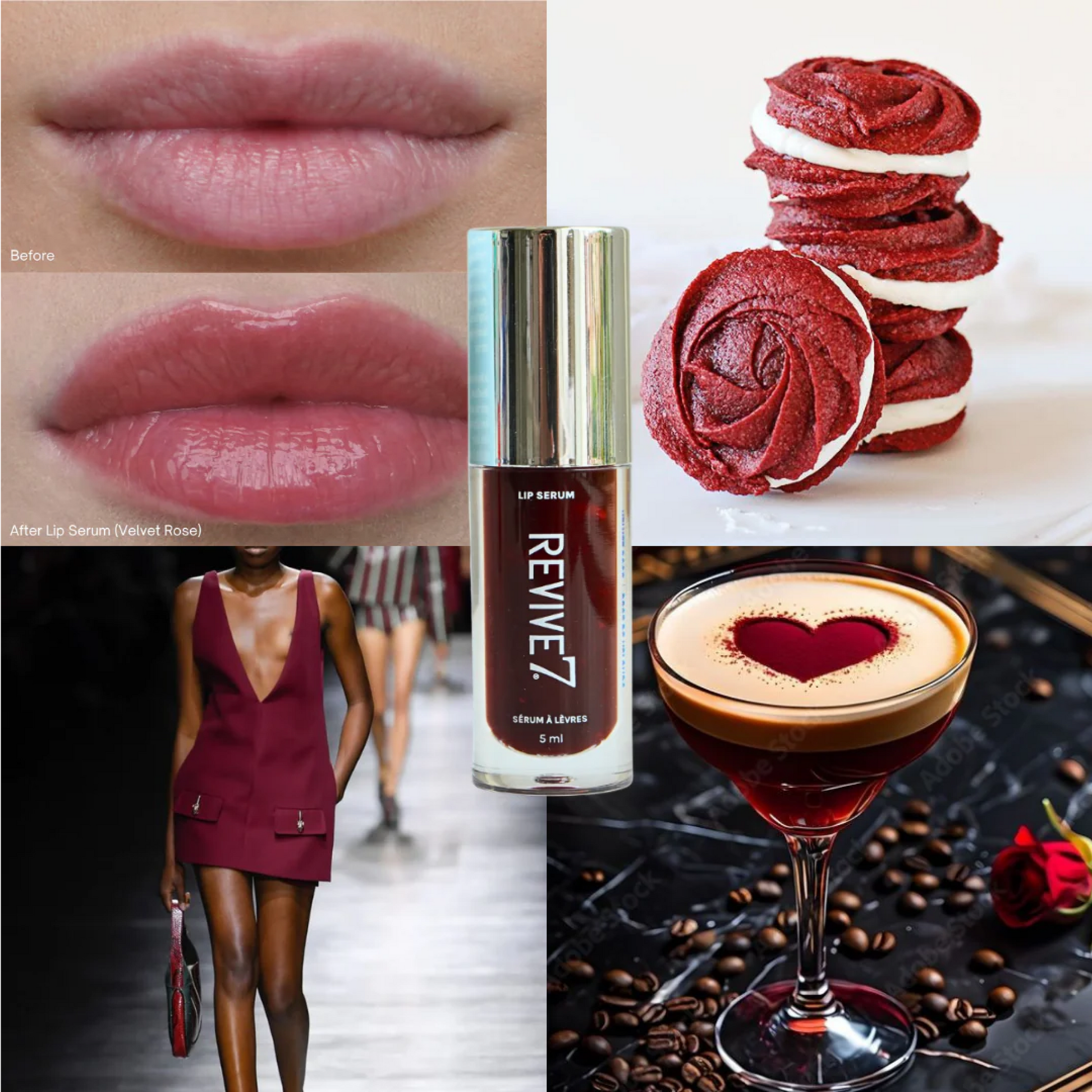 Revive7 Lip Serum Velvet Rose