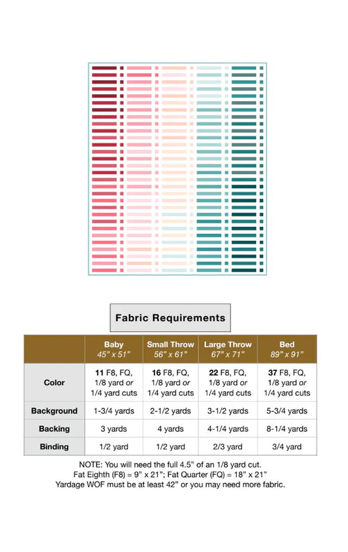 Rhythm Quilt Pattern