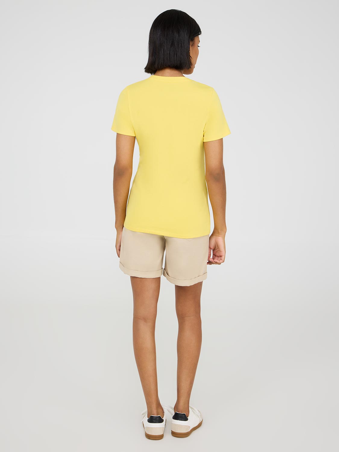 Mini t-shirt côtelé