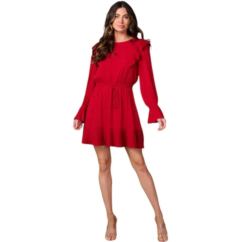 Short Dress with Long Sleeves