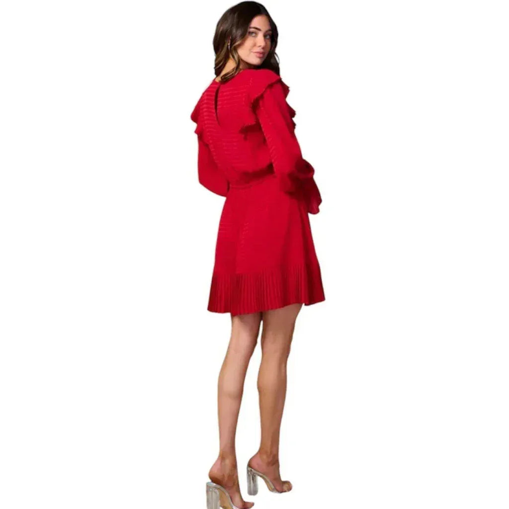 Short Dress with Long Sleeves