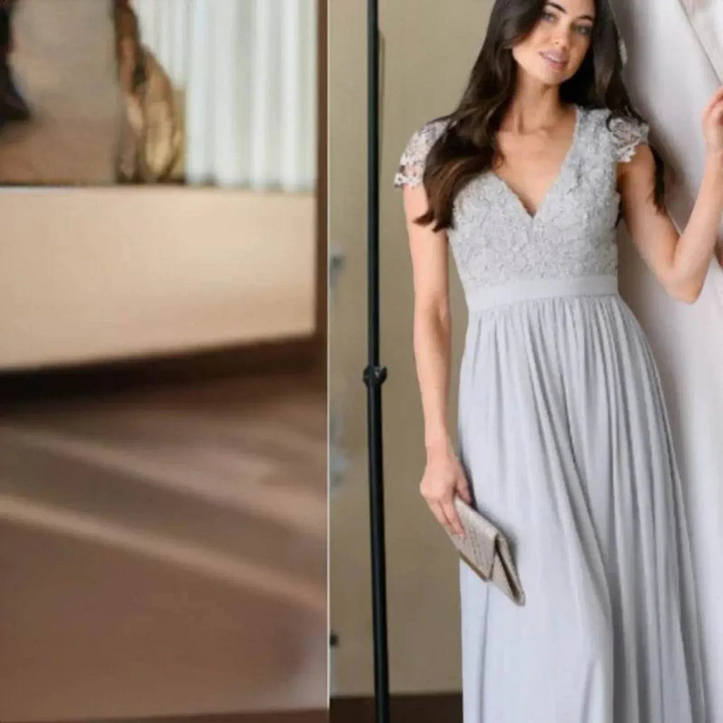 Open-Back Long Dress