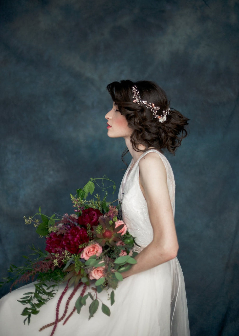 Vigne de cheveux de mariée ETTA