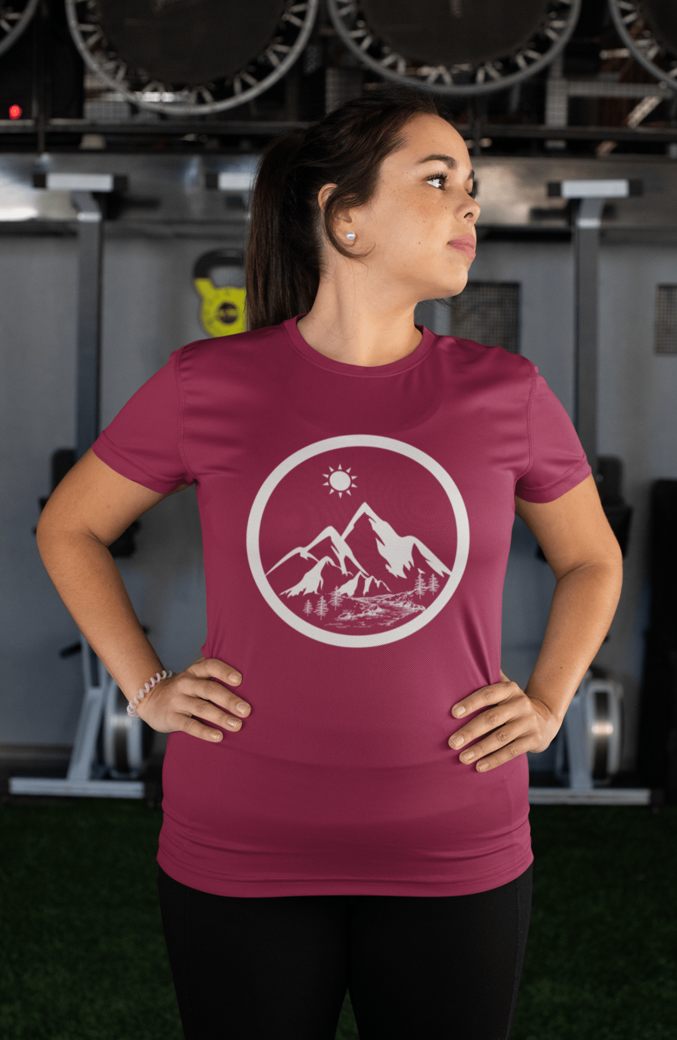 Life in the Mountains Unisex T-Shirt – Ocean Positive, Printed to Order in Canada