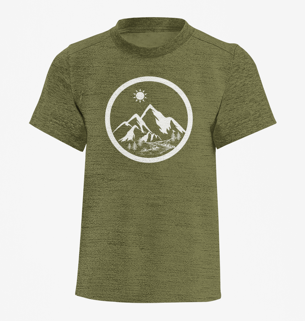 Life in the Mountains Unisex T-Shirt – Ocean Positive, Printed to Order in Canada
